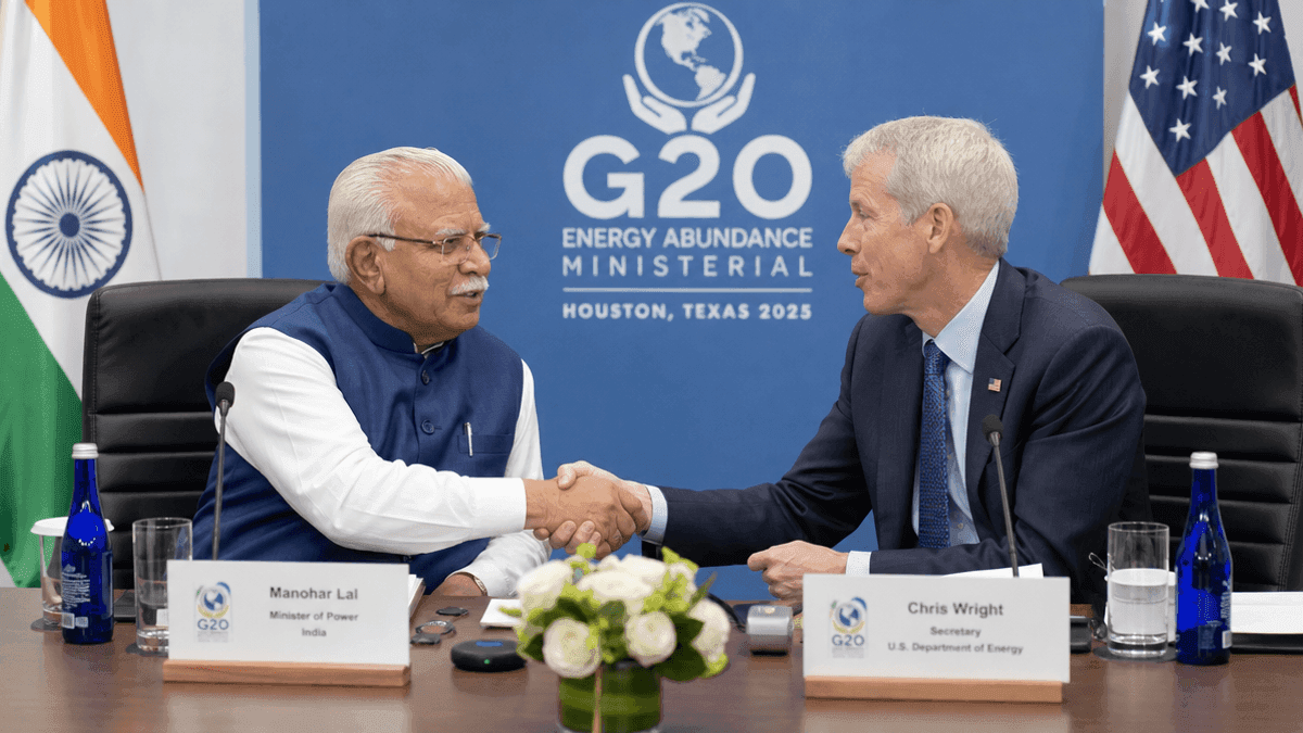 India & US Discuss Nuclear Energy & Power Infrastructure