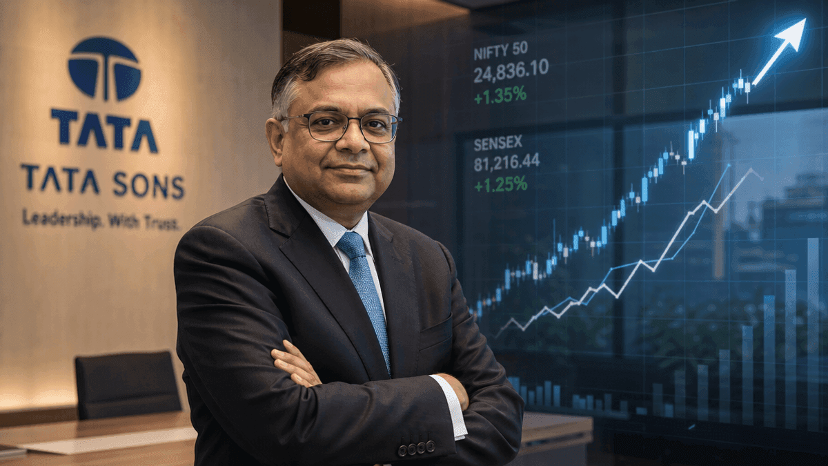 Tata Sons IPO & N Chandrasekaran Reappointment Boost Stocks