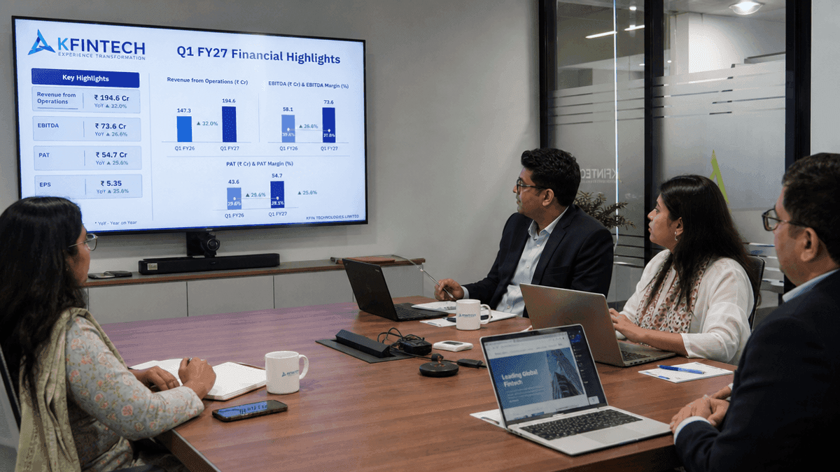 KFin Technologies Schedules Q1 FY27 Investor Meetings