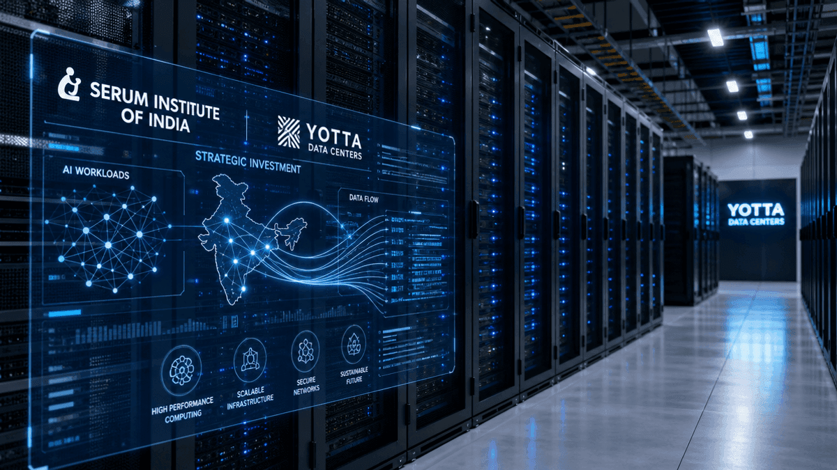 Serum Institute Backs Yotta in Major AI Infrastructure Push