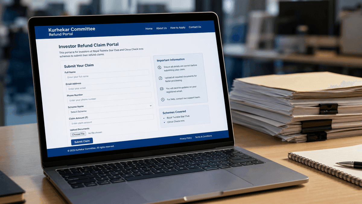 Kurhekar Committee Launches Refund Portal for Investors