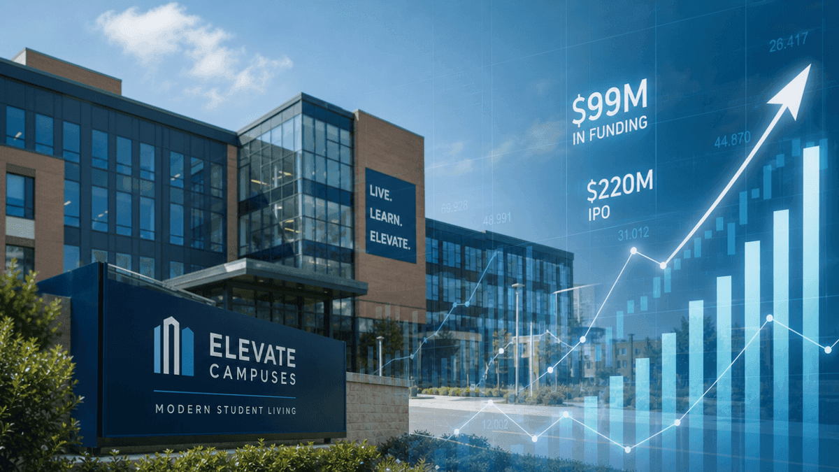 Elevate Campuses Secures $99M Anchor Round Ahead of IPO