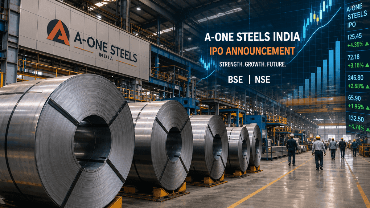 A-One Steels India IPO: Rs 426 Cr Issue Opens Sept 24