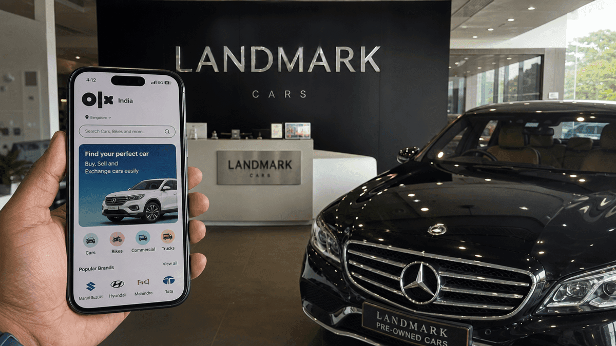 Landmark Cars & OLX India Partner for Used Cars