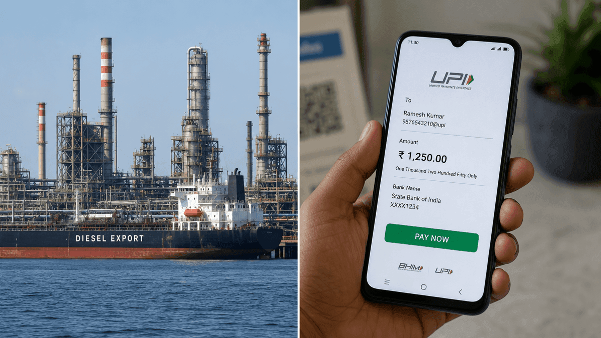 India Maintains Diesel Exports & Denies UPI Boycott Rumors