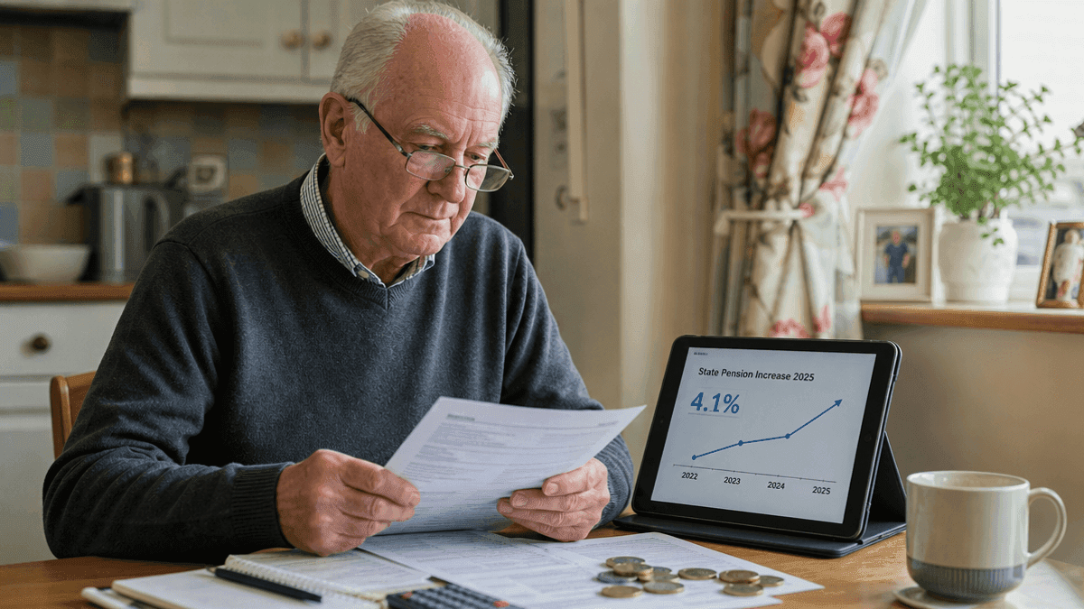 UK State Pension 4.1% Rise: April 2025 Triple Lock Guide