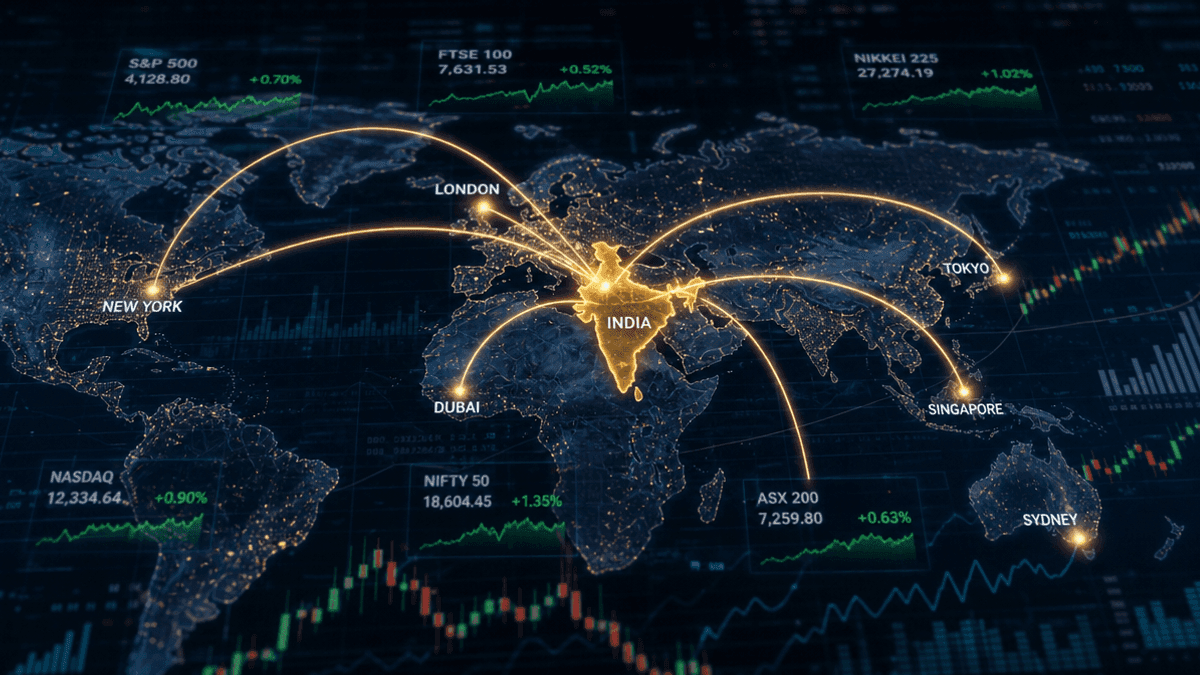 Global Diversification for Indian Mutual Fund Portfolios
