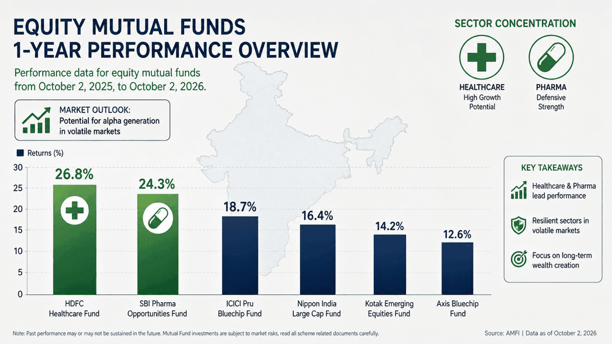 Top 10 Mutual Funds Deliver 21%-29% Returns in India
