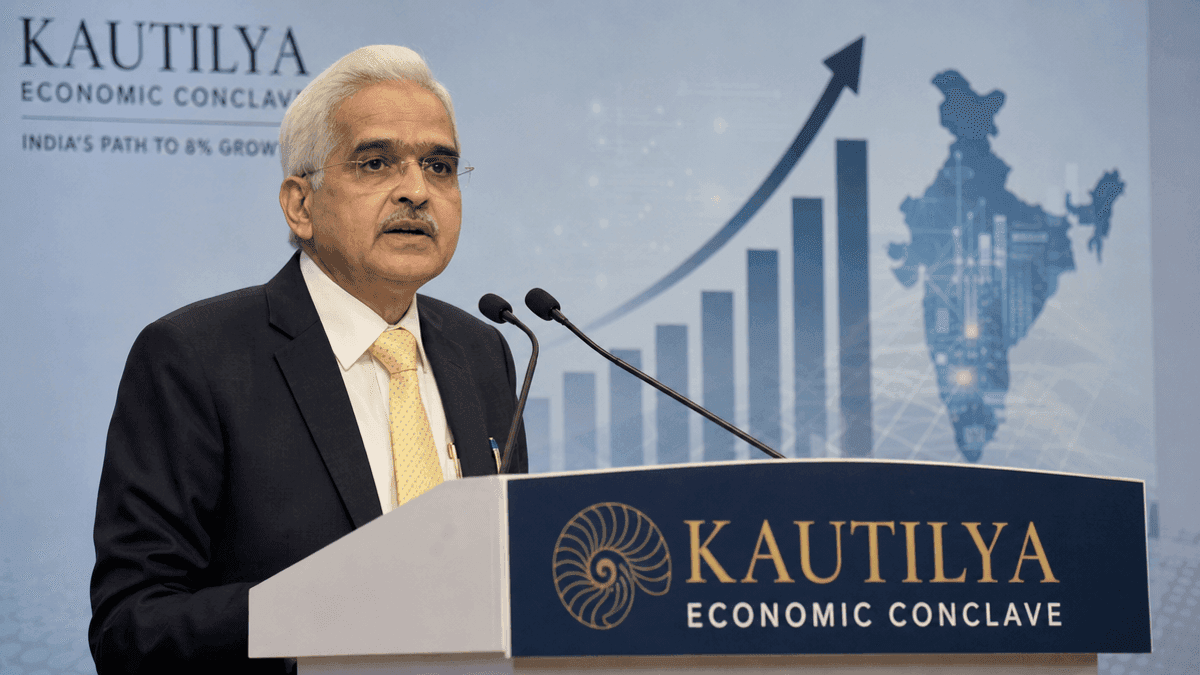 India Nears 8% GDP Growth on Structural Reforms: RBI Chief
