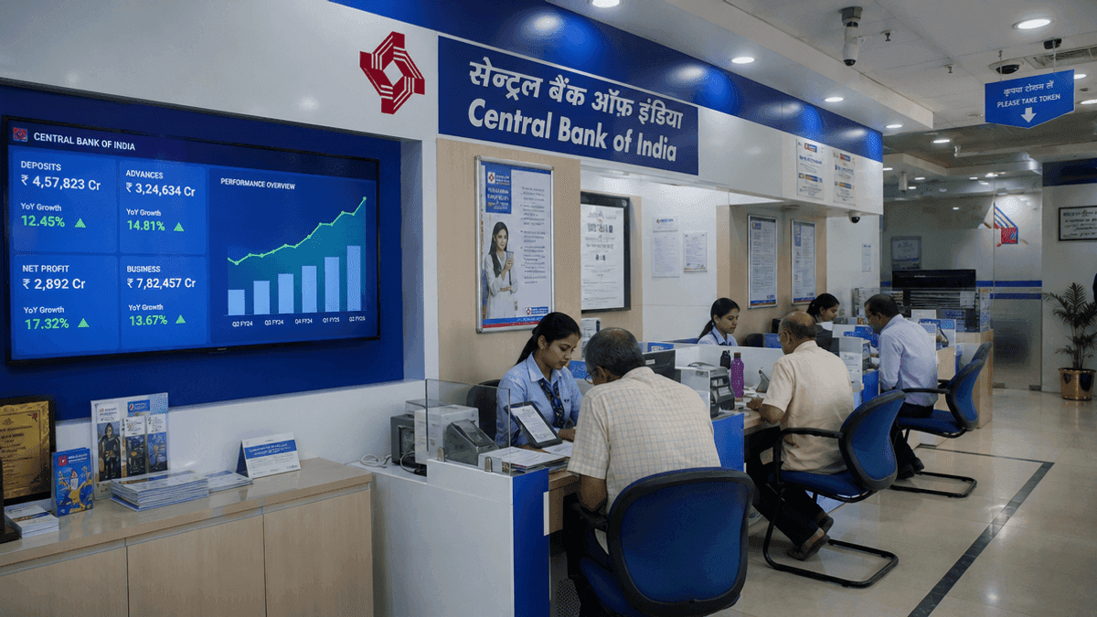 Central Bank of India Reports 30% Q2 Credit Growth