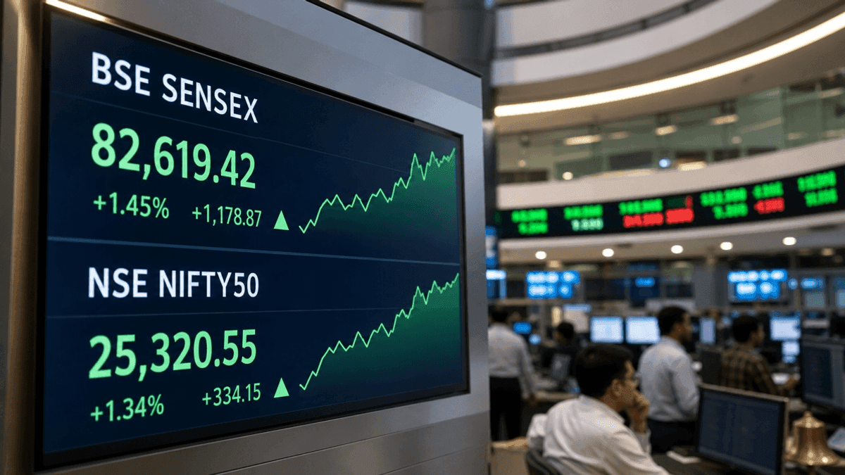 Indian Stock Market Recovery: Sensex & Nifty Bounce Back