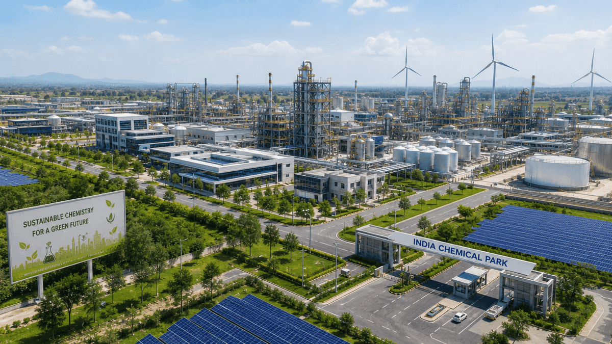 India Invests ₹4,500 Cr in Three New Green Chemical Parks