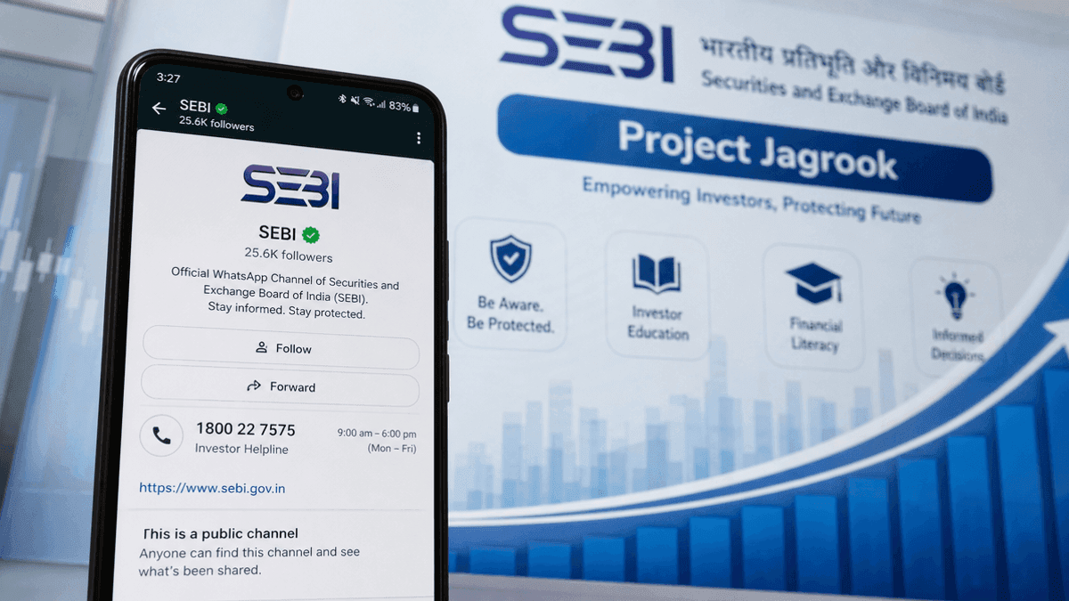 SEBI Launches Project Jagrook & WhatsApp Channel for Investors