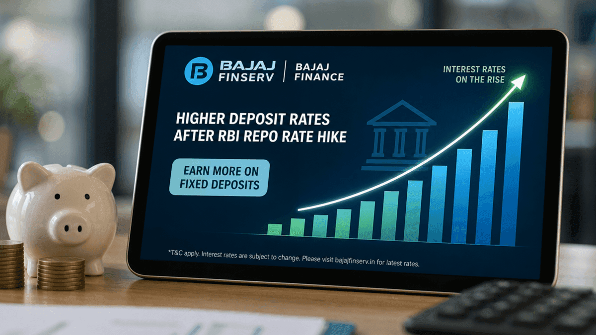 Bajaj Finance Raises FD Rates After RBI Repo Hike