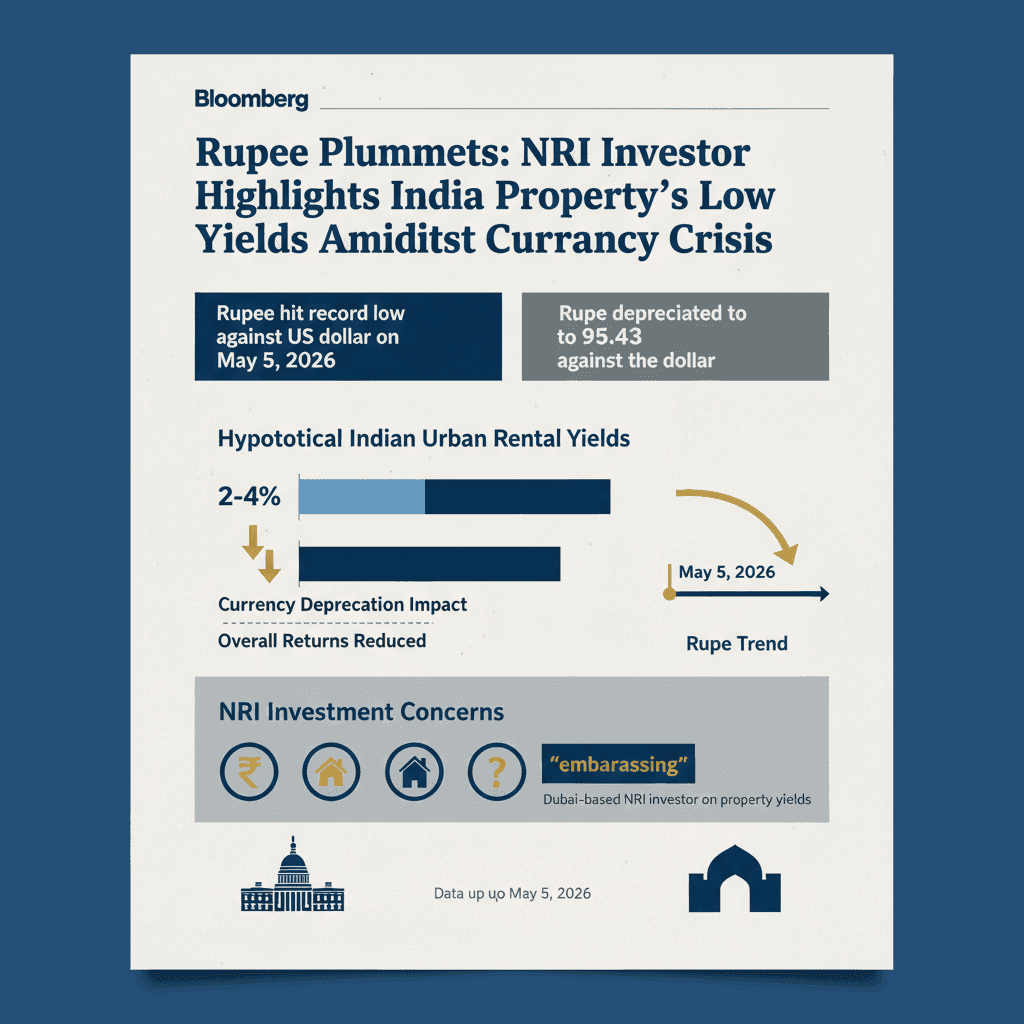 Rupee Crisis: NRI Investor Slams India Property Yields
