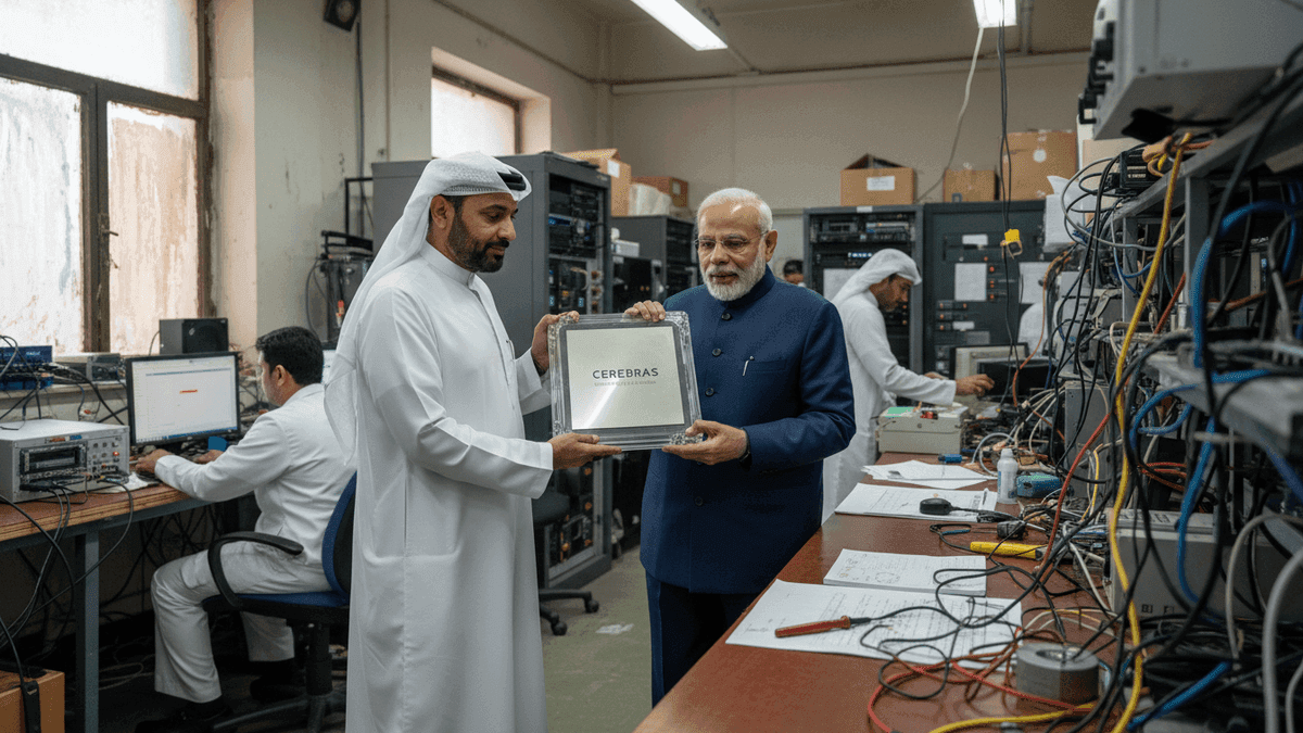 UAE President Gifts Cerebras AI Superchip to PM Modi