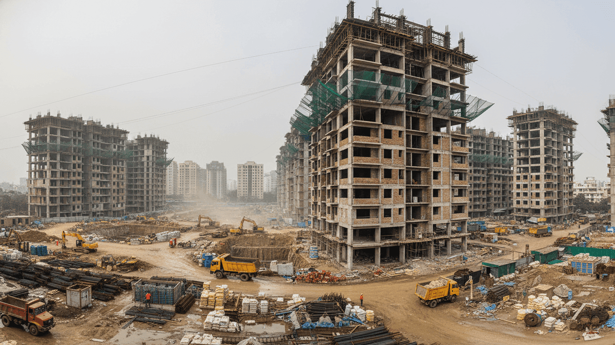 India Real Estate: ₹50 Lakh Crore Capital Needed for Growth