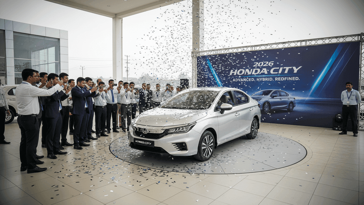 2026 Honda City Facelift: Price, Features, Hybrid Mileage Revealed