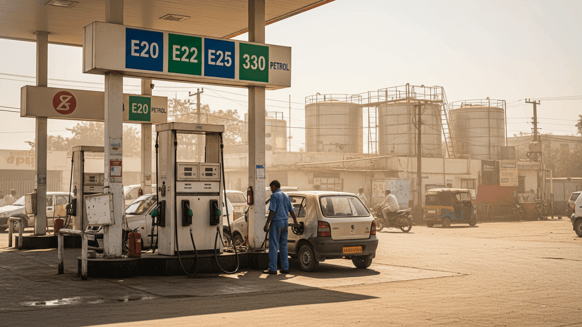 India’s New Ethanol Petrol Options: E20, E25, E30 Choices