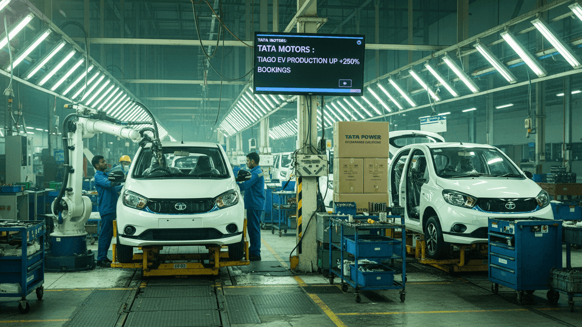 Tata Motors EV Bookings Surge 2.5x Amidst Fuel Price Hikes
