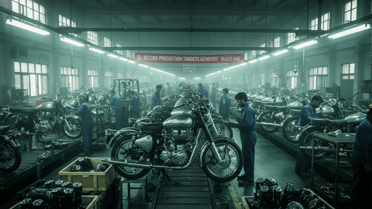 Royal Enfield Sales Jump 15% in May to 103,231 Units