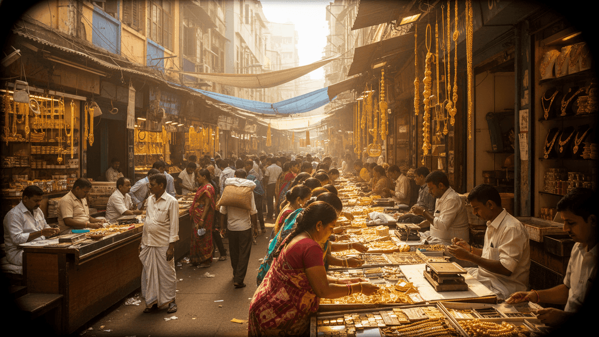 India Gold Prices Jump 4.1% in May, Outpacing Global Markets