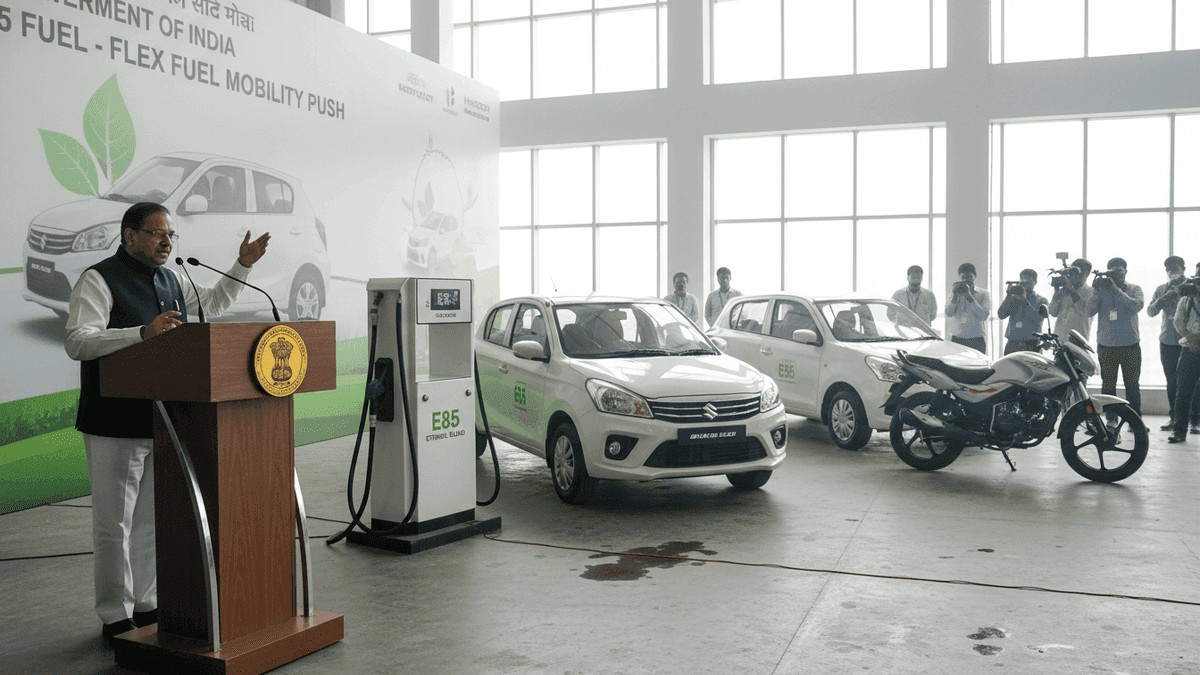 India Launches E85 Fuel: A Leap for Flex Fuel Mobility