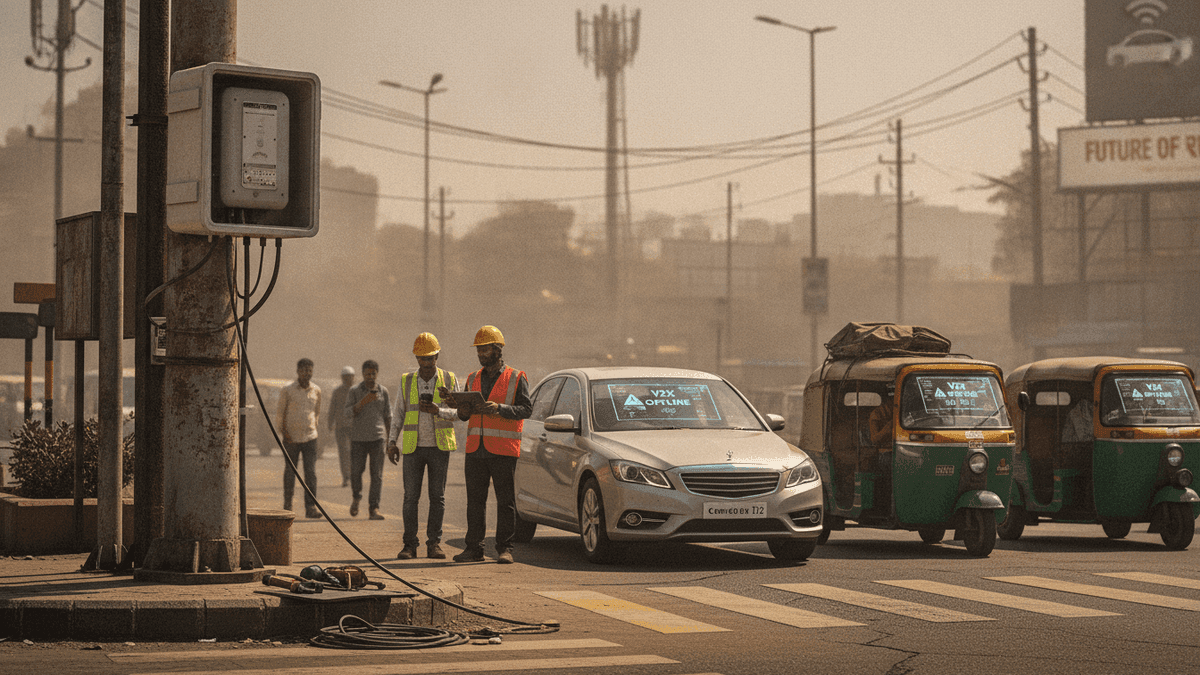 India’s V2X Road Safety Tech Delayed by Telecom-Auto Dispute