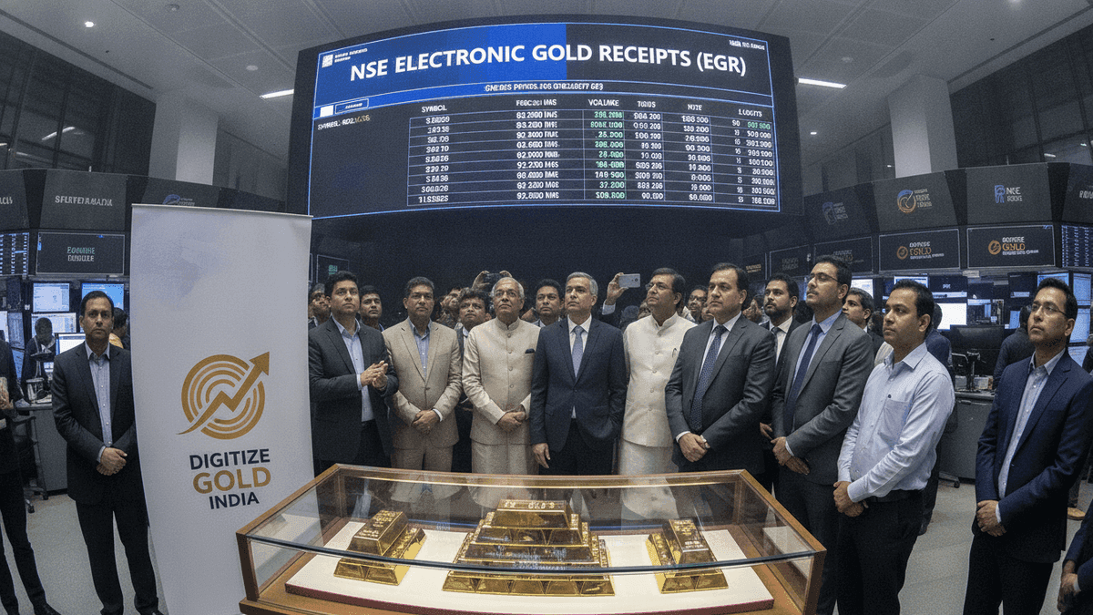 NSE Launches Gold Receipts: Digitizing India’s Bullion Market
