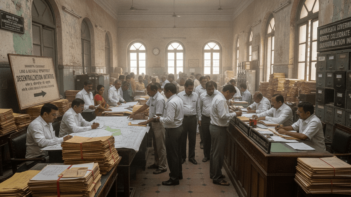 Maharashtra Decentralizes Land Approvals to Speed Up Projects