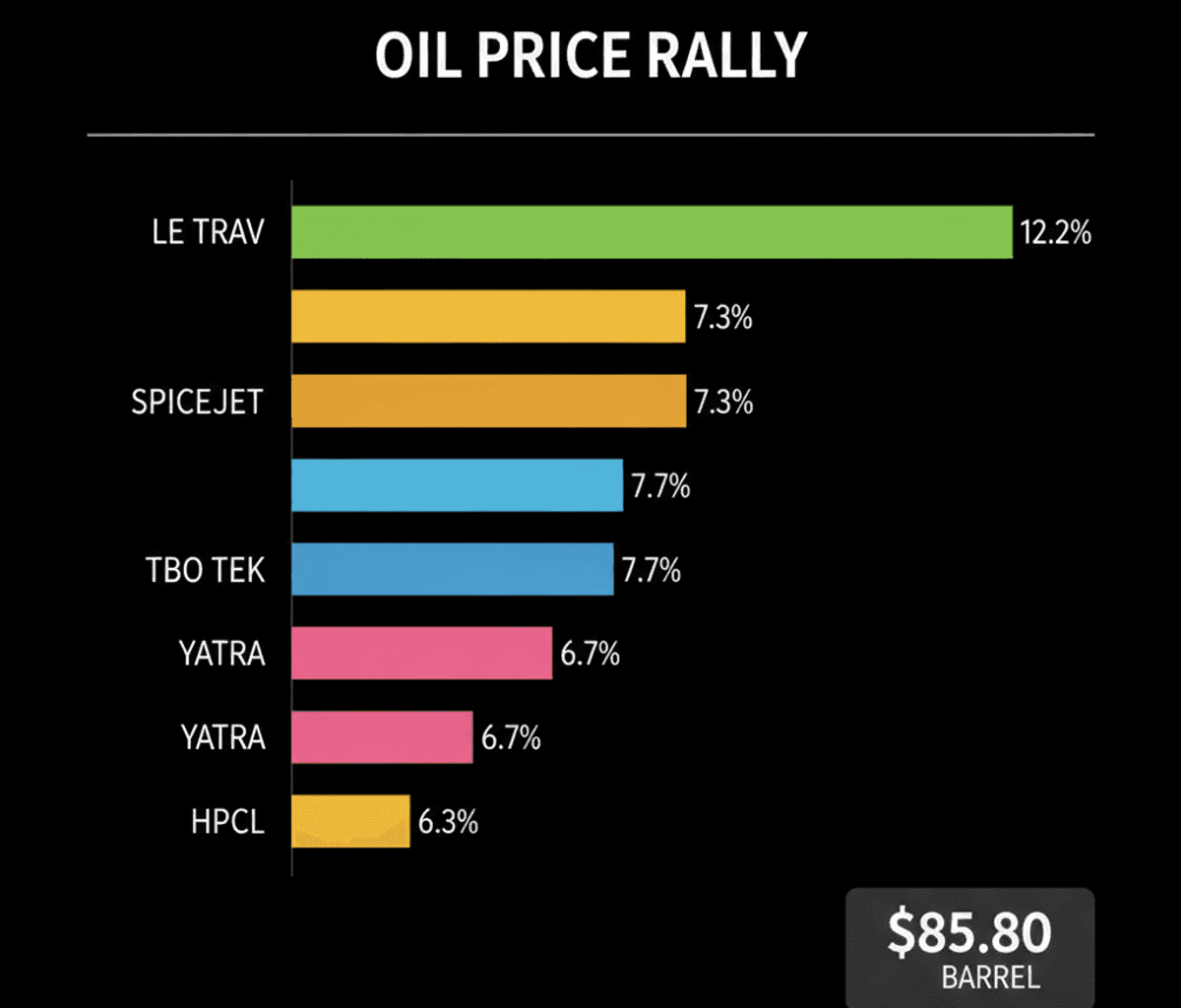 Crude Oil Price Drop Boosts Indian Tyre, Paint, Airline Stocks