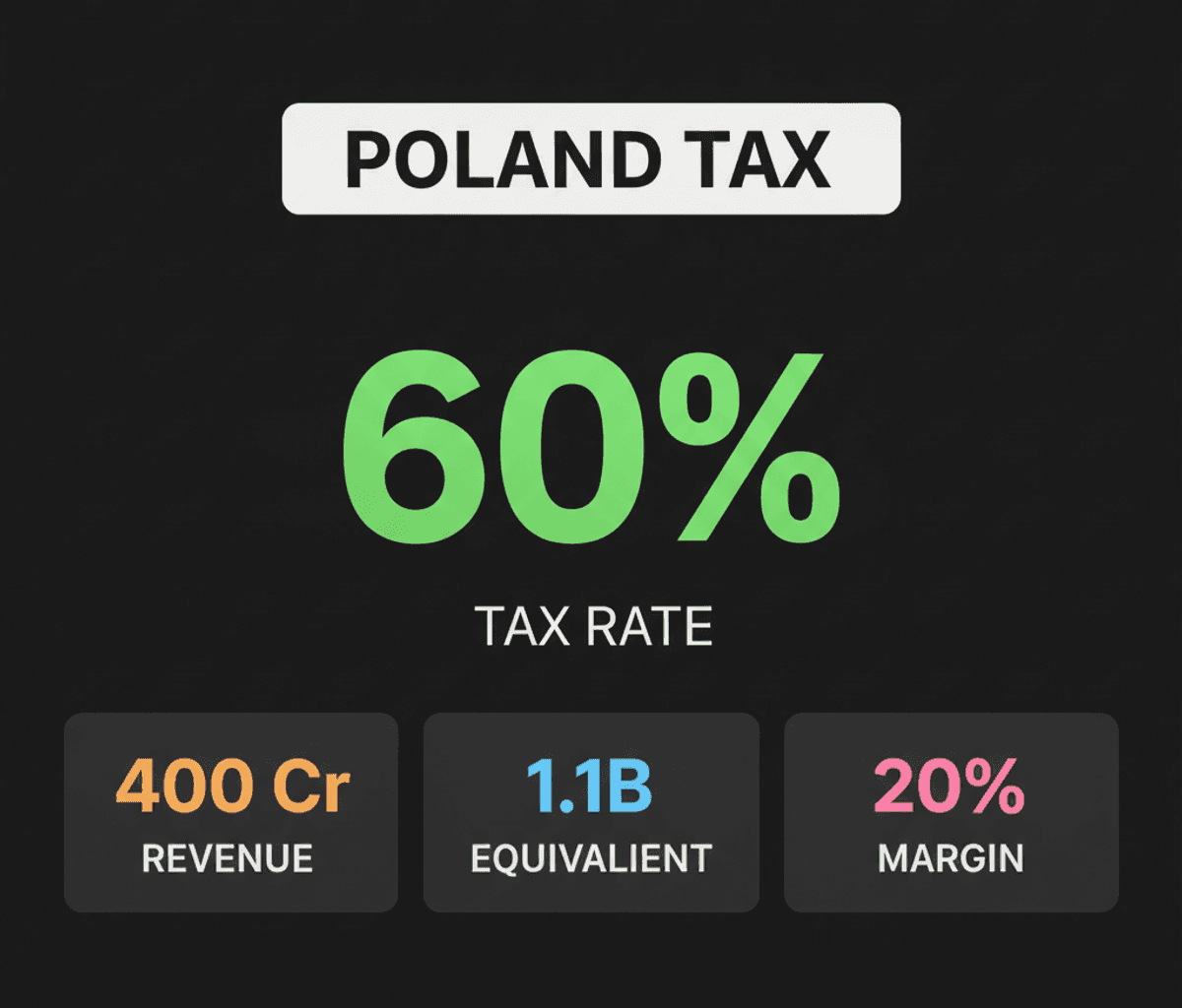 Poland’s 60% Windfall Tax: Energy Crisis Response