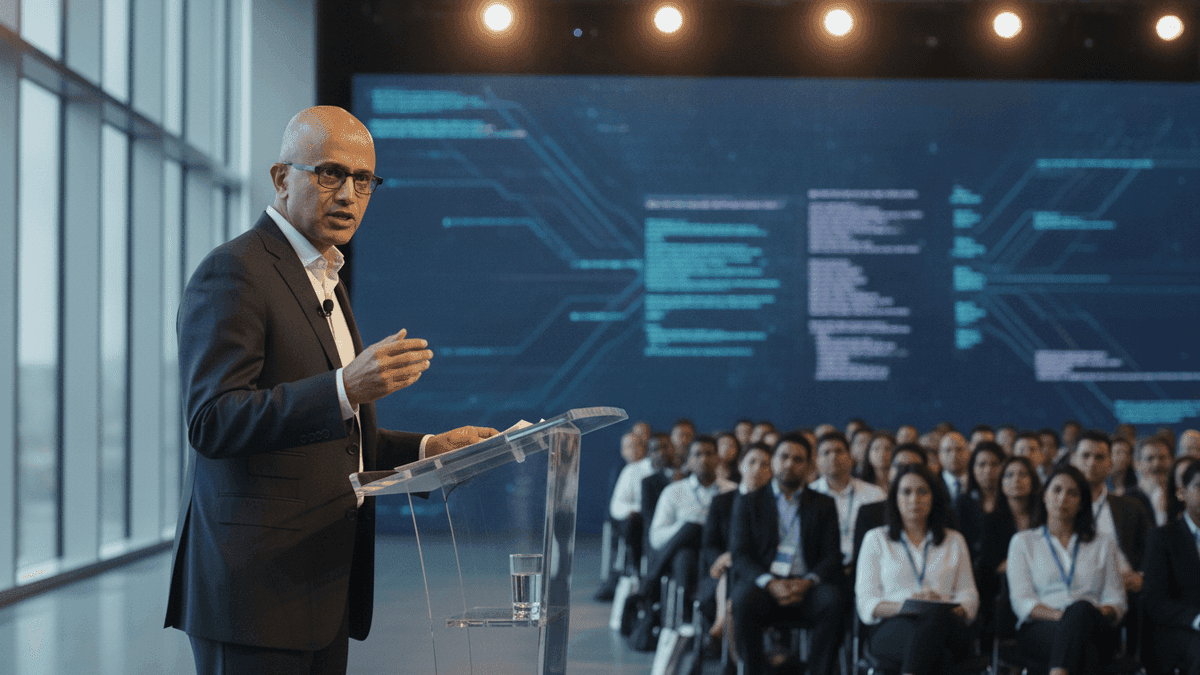 Nadella Challenges AI Firms on Job Loss & Ethics