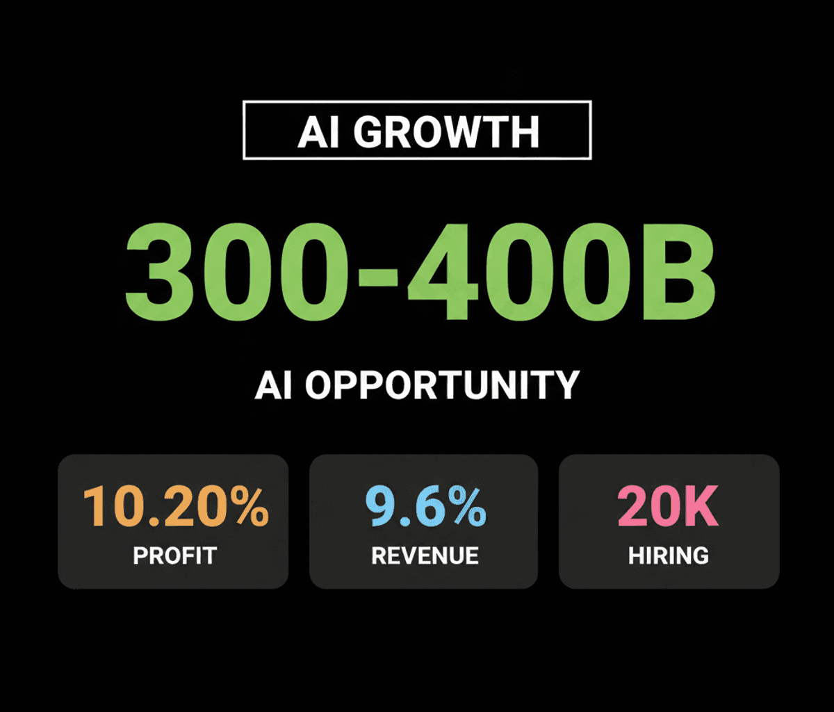 Infosys: AI Amplifies, Not Replaces, Creating $400B Market