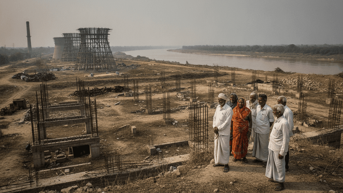 Odisha Land Saga: Power Plant Site Reborn for Steel