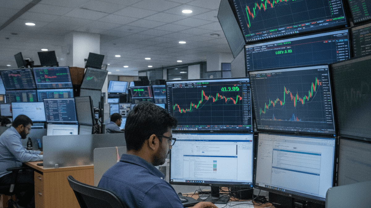 Opening Bell: Nifty 50 Opens Higher, Surpasses 24,050 Mark; Early Gains Drive Market Up | 22 Jun 2026, 09:25 AM IST