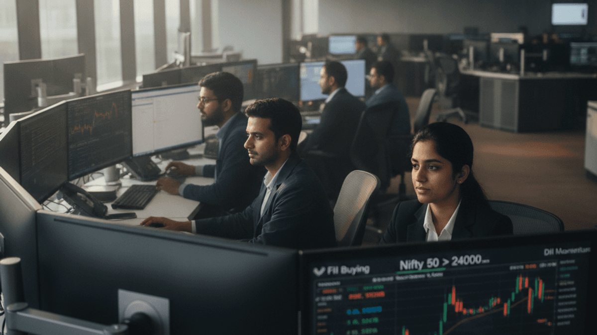 Pre-Market Brief: Nifty 50 Holds Above 24,000 as FIIs Return, DIIs Continue Buying | 26 Jun 2026, 08:00 AM IST