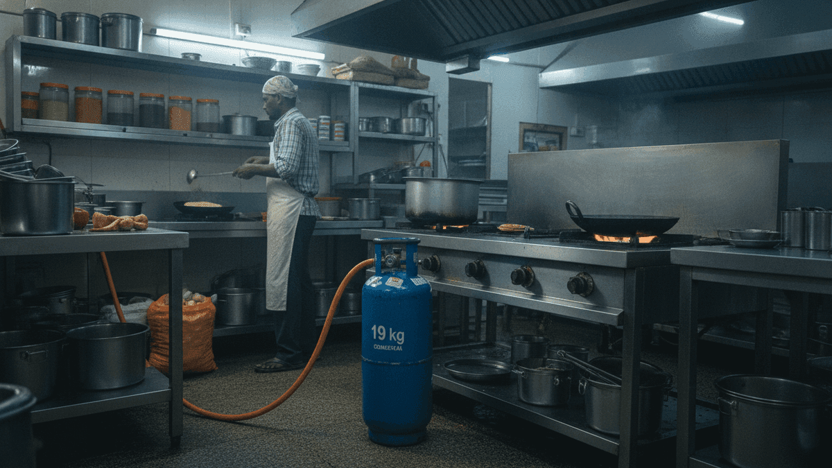 Commercial LPG Price Slashed by ₹183.50, Easing Restaurant Costs