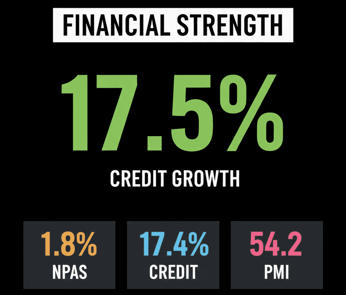 India’s Strong Finance Sector vs. Slowing Manufacturing