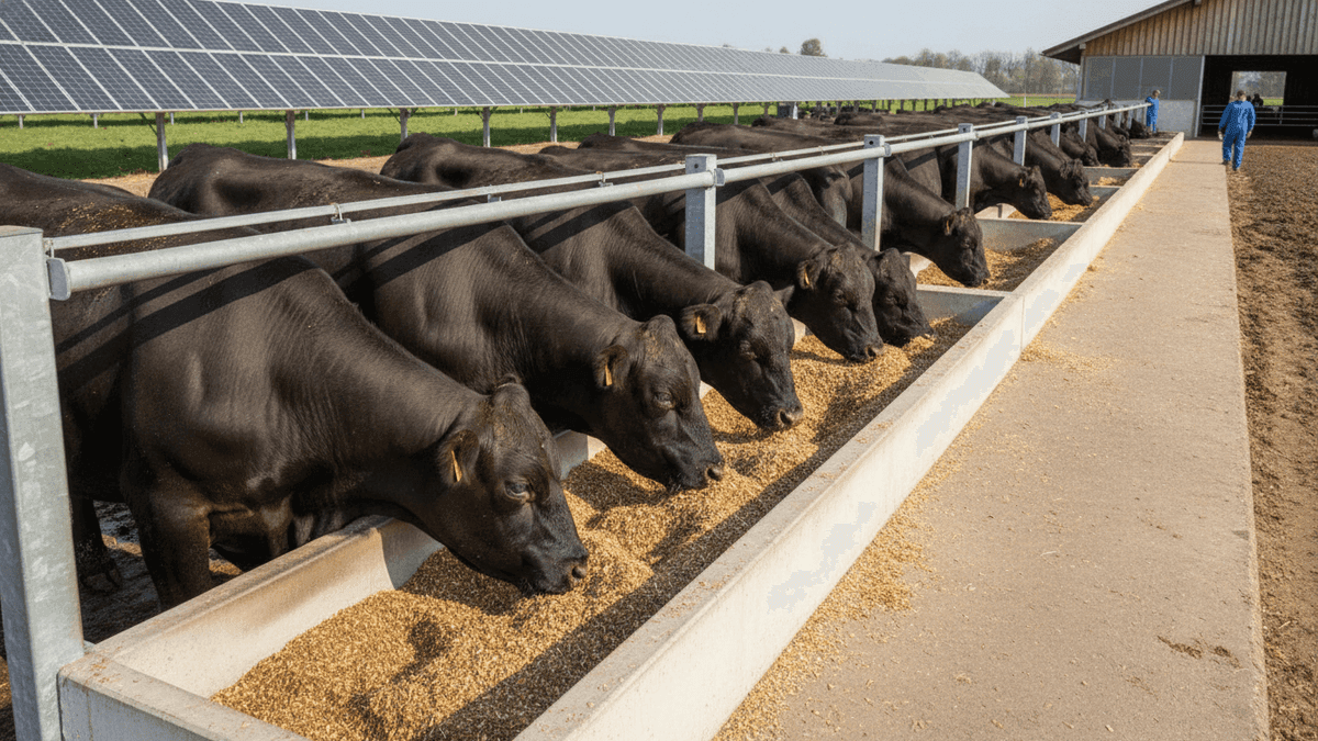 Probiotics Drive Structural Shift in Animal Feed