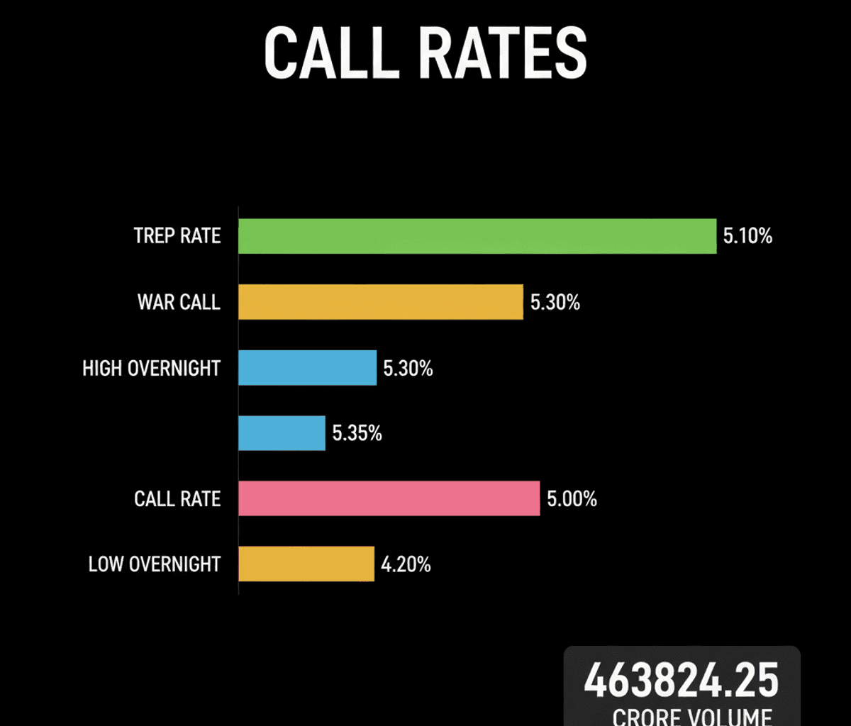 Call Rates Reach 5.00%: Impact on Indian Banks Explained