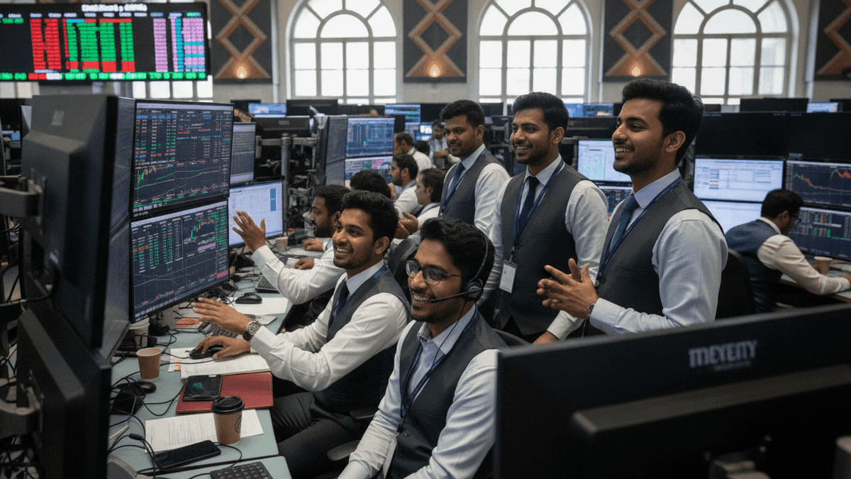 Indian Stocks Rally: Fed Hopes, Bank Growth, India-Japan Pact