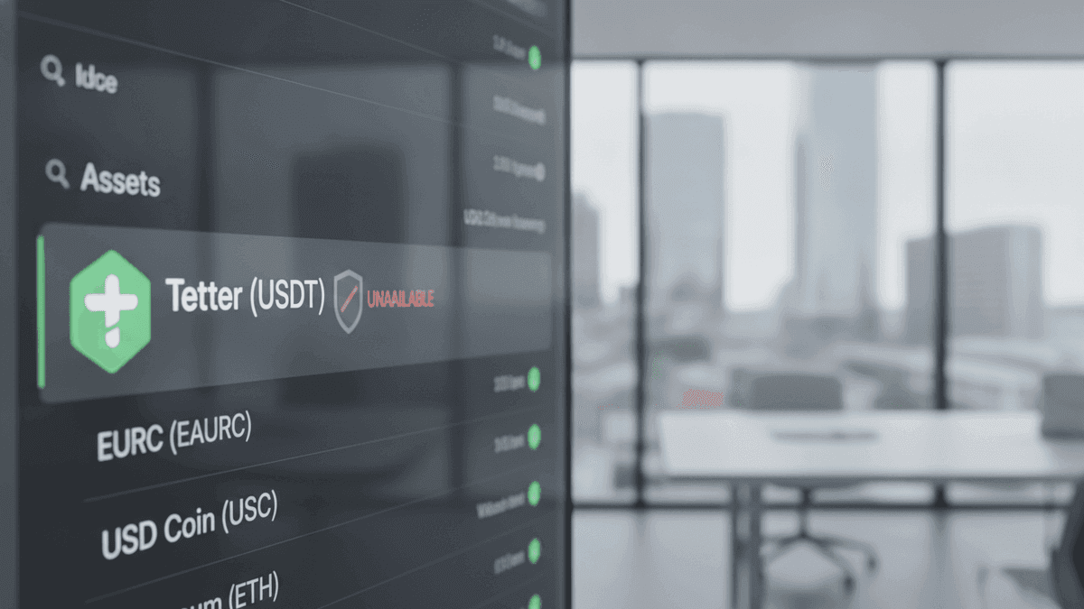 Revolut Delists Tether (USDT) by 2026 Due to EU MiCA Rules
