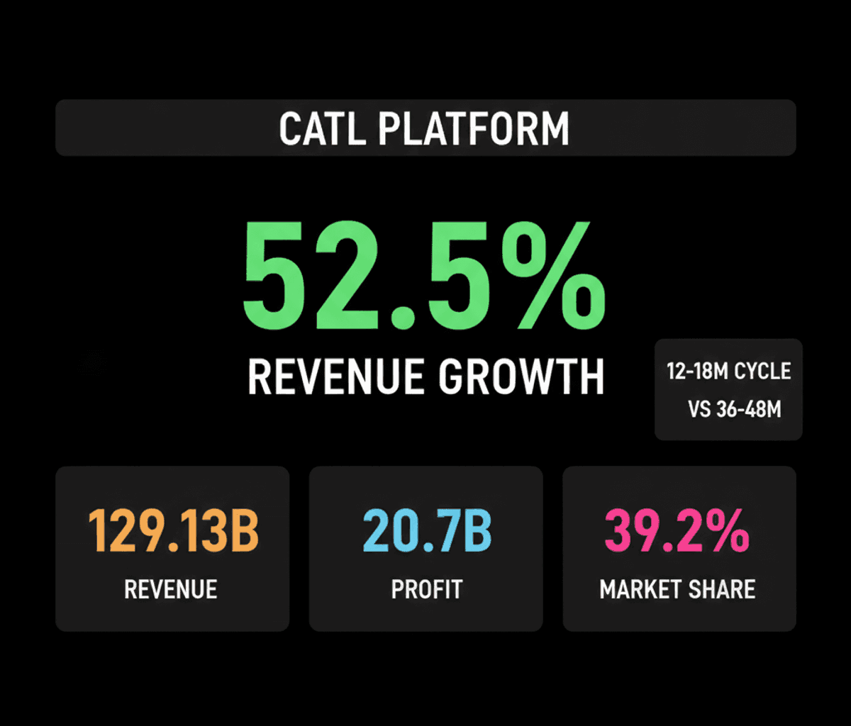 CATL’s Android Moment: EV Platform Dominance Shifts Value
