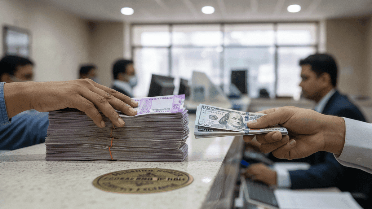 Rupee Falls vs Dollar: Impact on Global Investments
