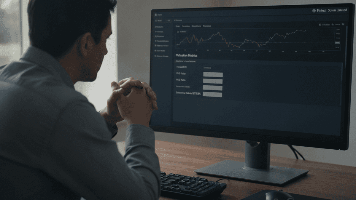 Fintech Scion (OTC:FINR) Forward P/E Data Missing on TradingView