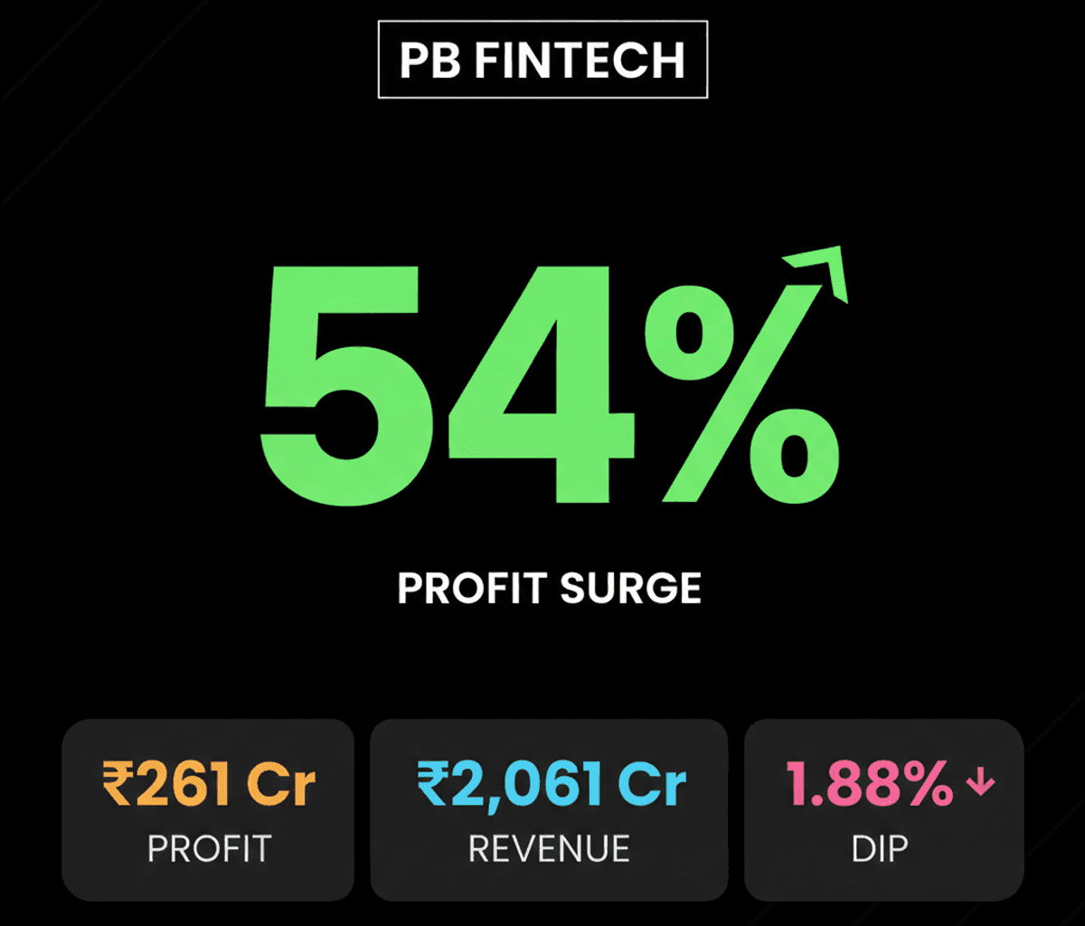 PB Fintech Shares Dip Post Stake Sale: Impact on Your Investments