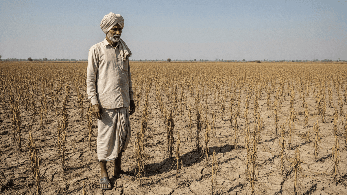 India’s Economy Fragile: S&P Warns of Weak Monsoon Impact