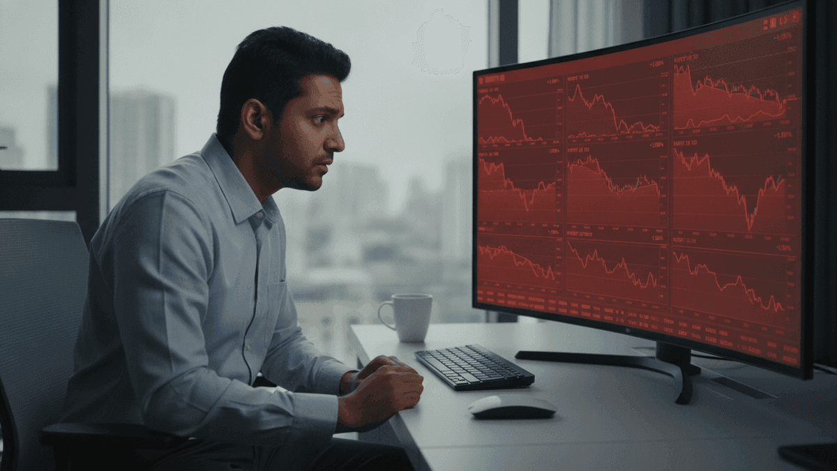 Indian Stocks Brace for Gap-Down Open Amid Geopolitical Tensions