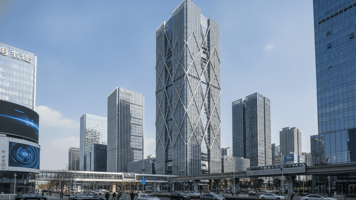 Linping Fintech Tower: Future Tech Hub Visuals Revealed